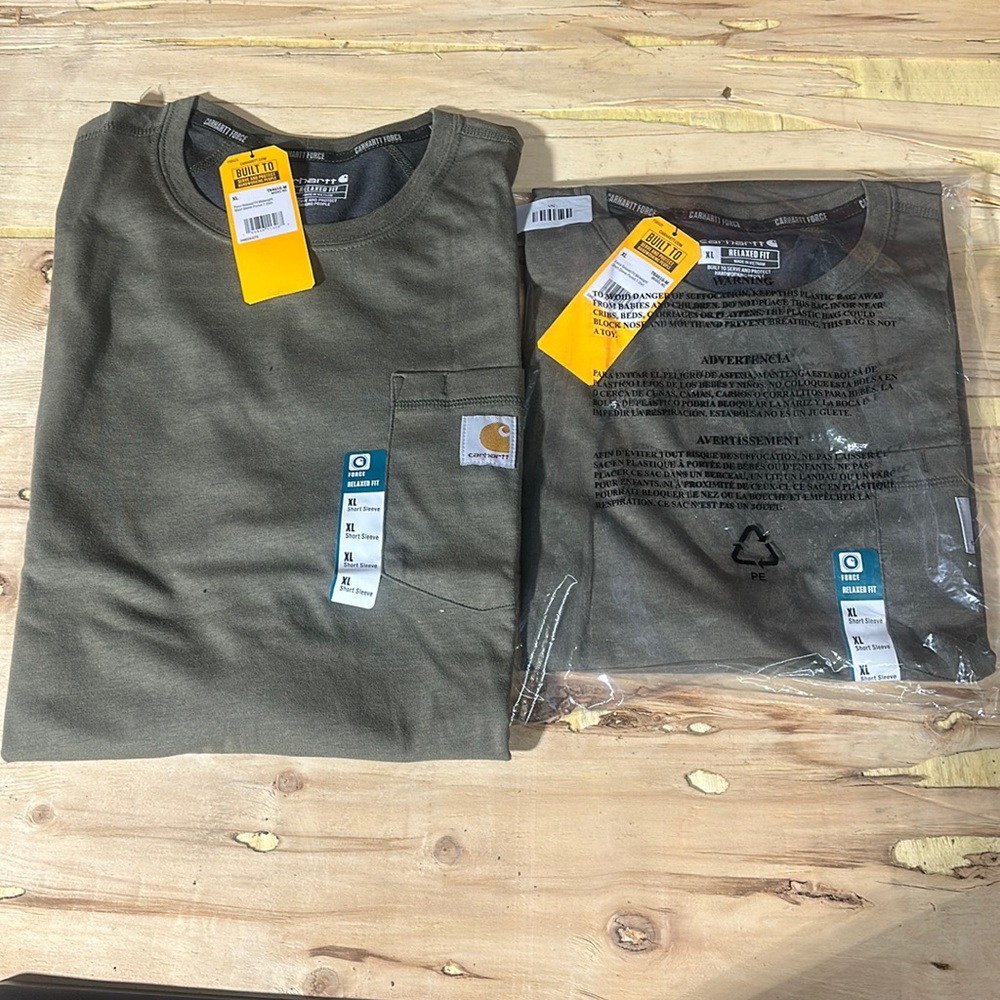 Carhartt shirt sleeve basil heather
